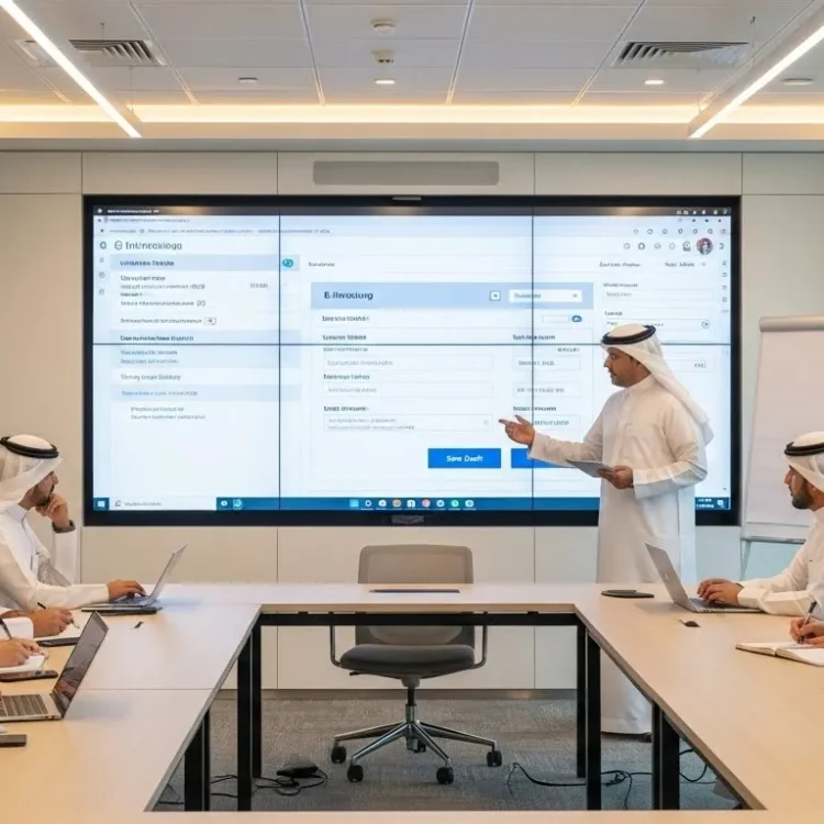 تطبيق الفوترة الإلكترونية